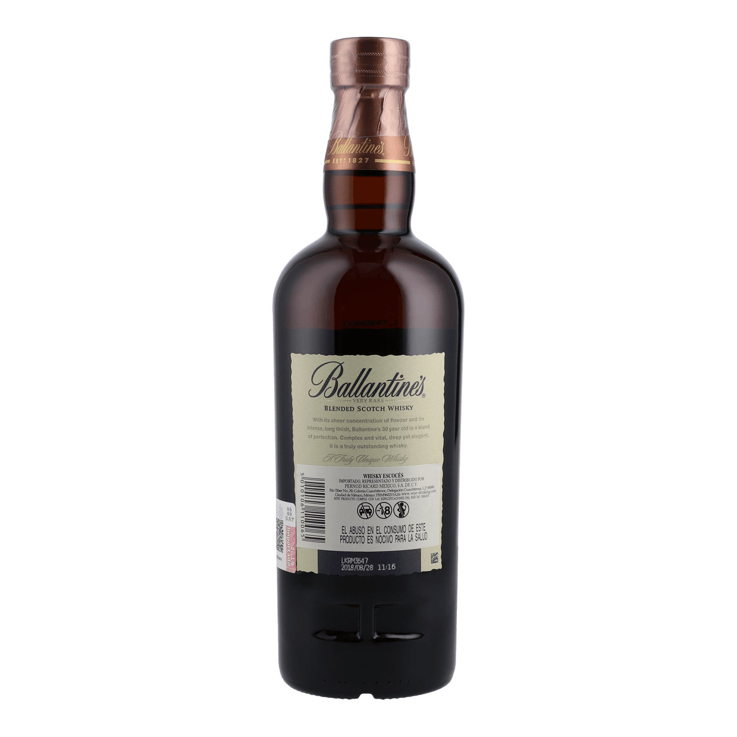 Whisky Ballantines 30Yo 700ml - La Escocesa