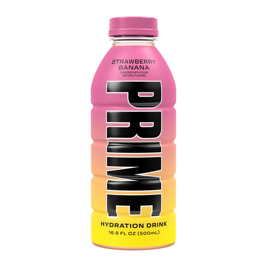 PRIME Hydration Strawberry Banana 500ml