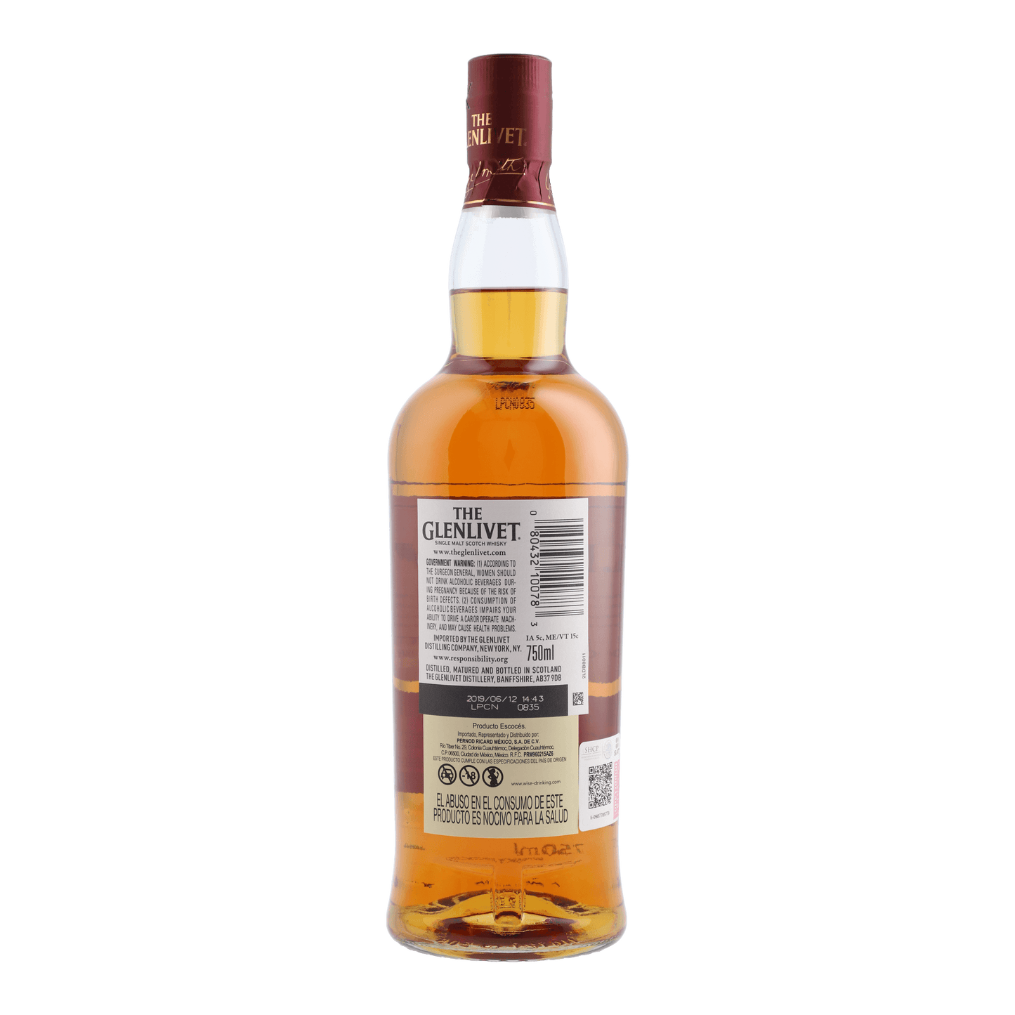 Whisky The Glenlivet 15Yo 750ml - La Escocesa