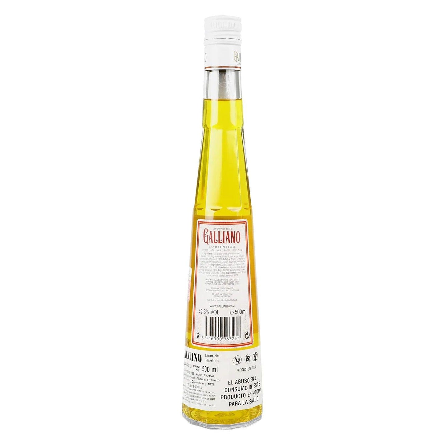 Licor Galliano 500 Ml - La Escocesa