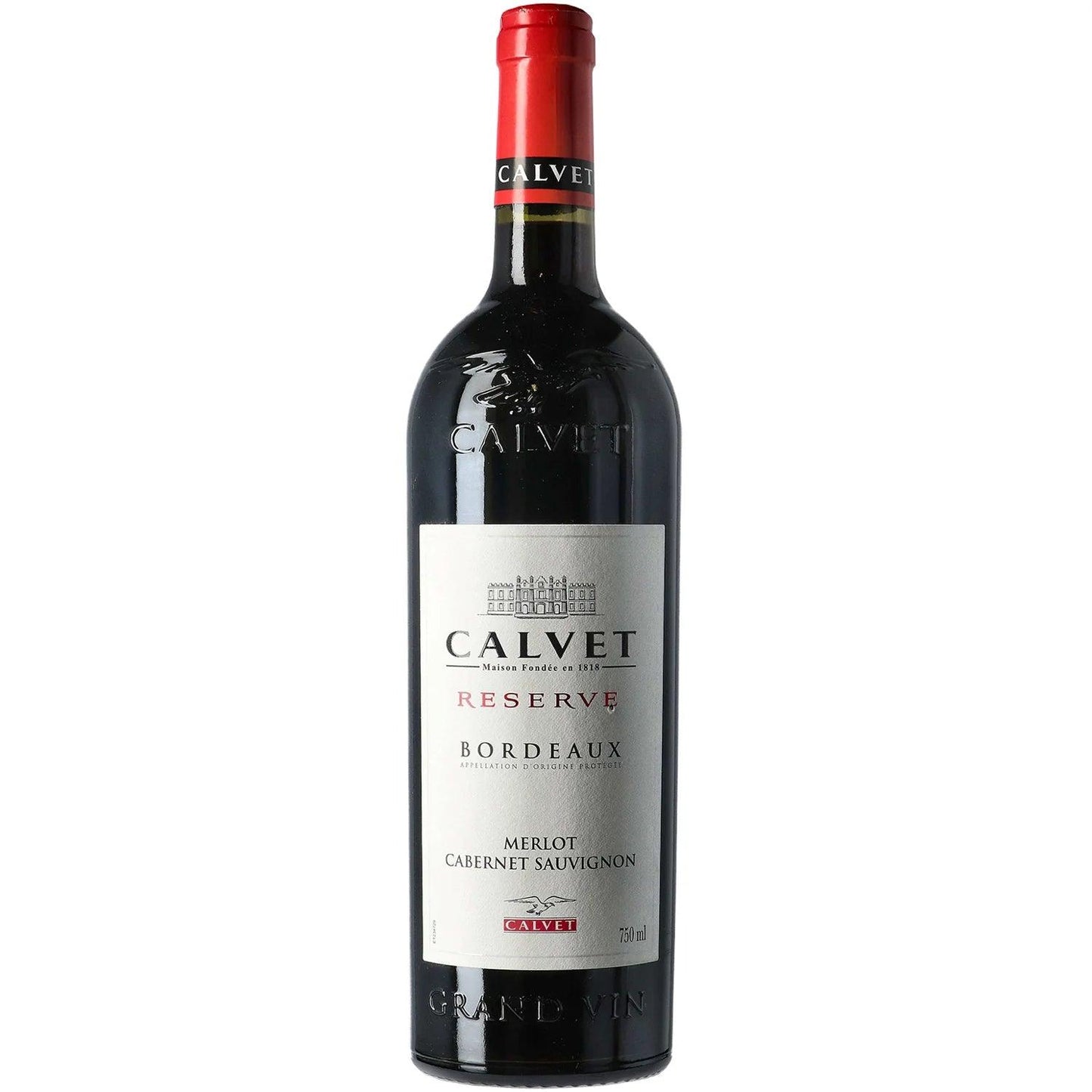 Bordeaux A.O.C. Bordeaux Calvet Reserve 6 / 750 Ml - La Escocesa