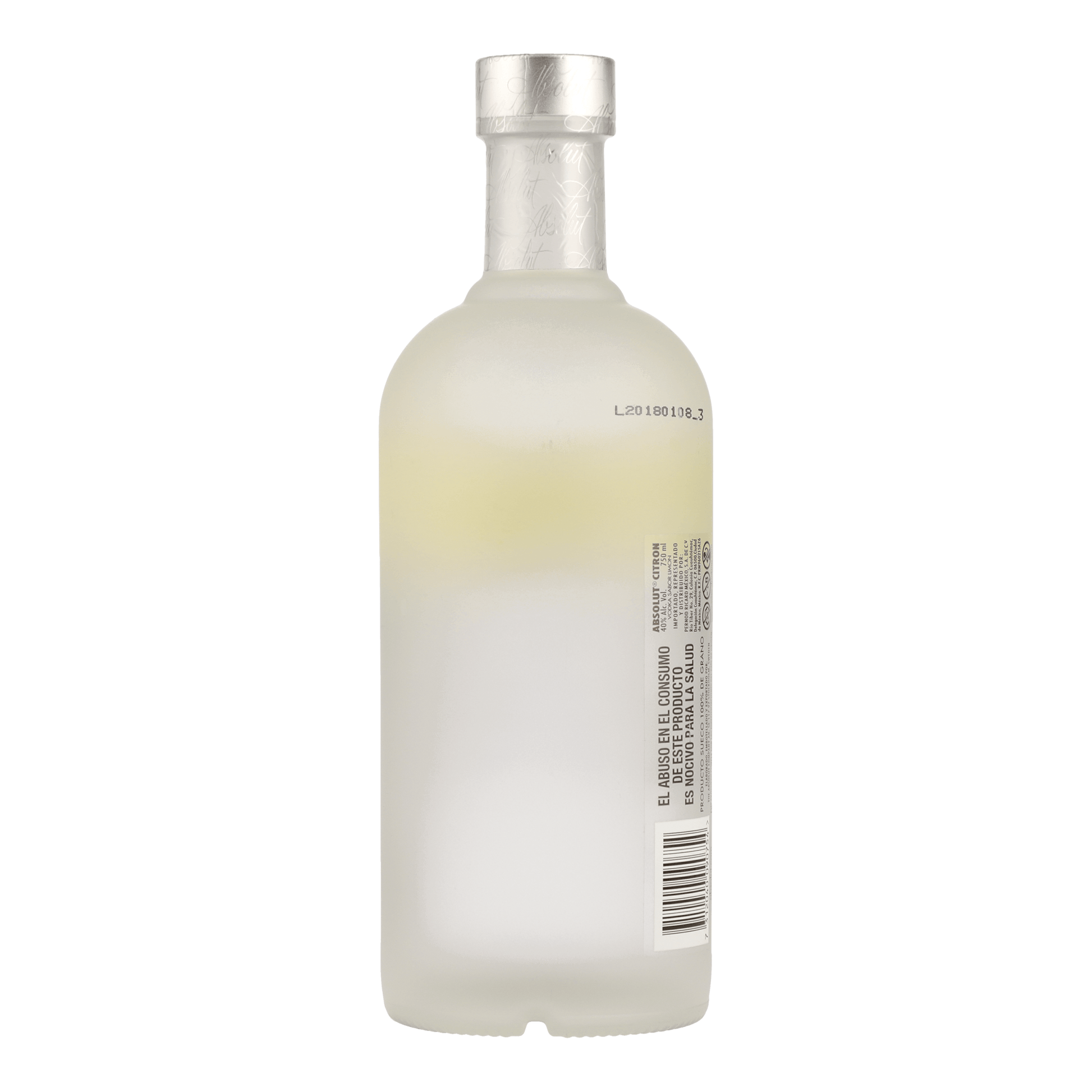 Vodka Absolut Citron 750ml - La Escocesa