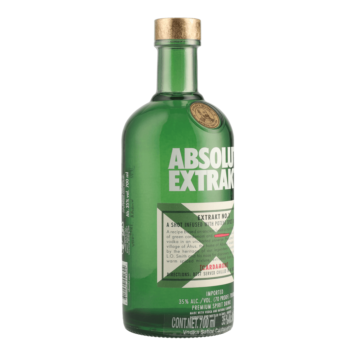 Vodka Absolut Extrakt 700ml - La Escocesa