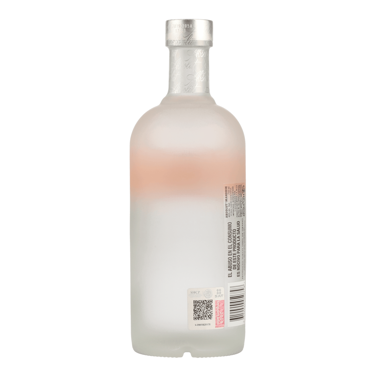 Vodka Absolut Mandarin 750ml - La Escocesa