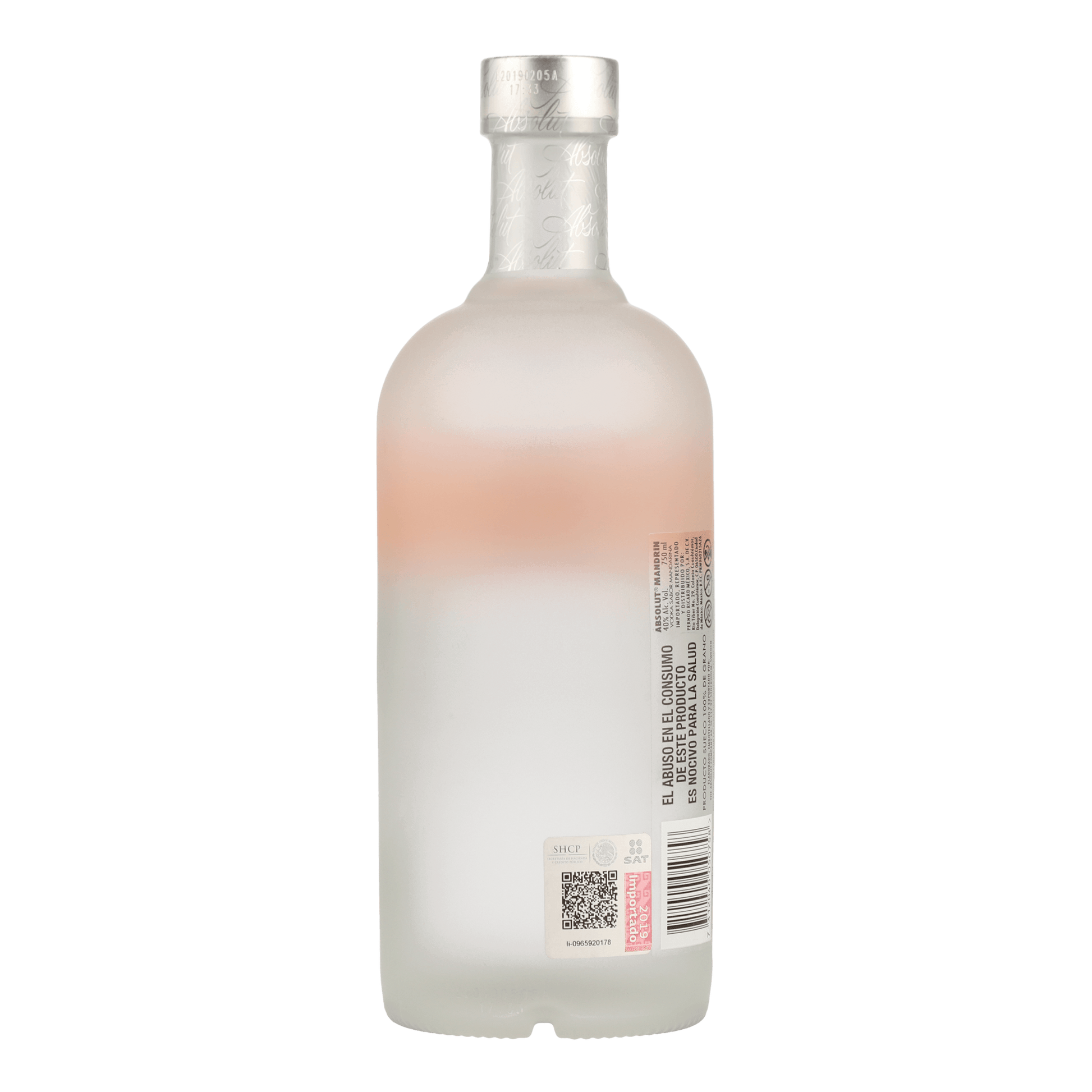 Vodka Absolut Mandarin 750ml - La Escocesa