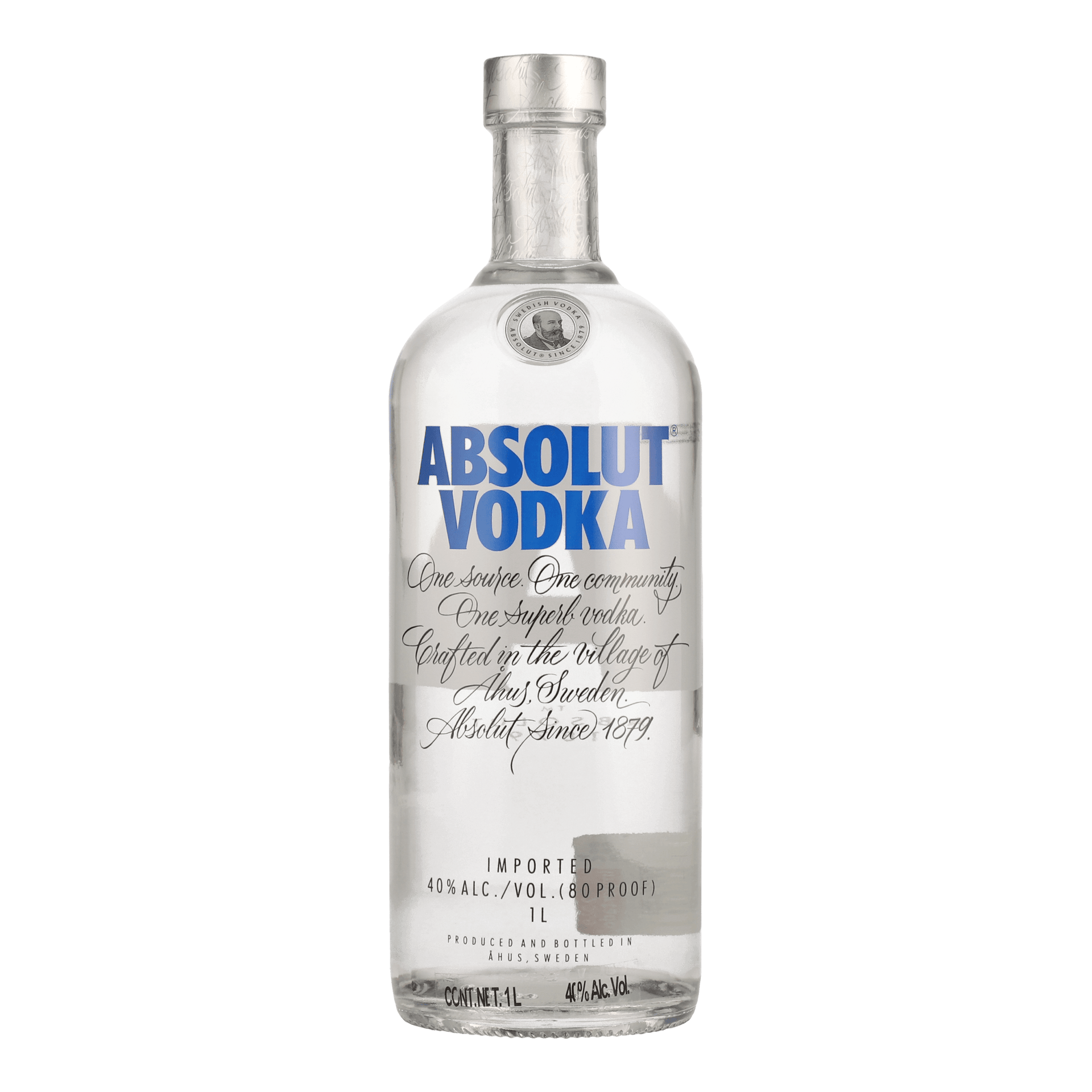 Vodka Absolut Original 1 Litro – Vodka Sueco Premium | La Escocesa