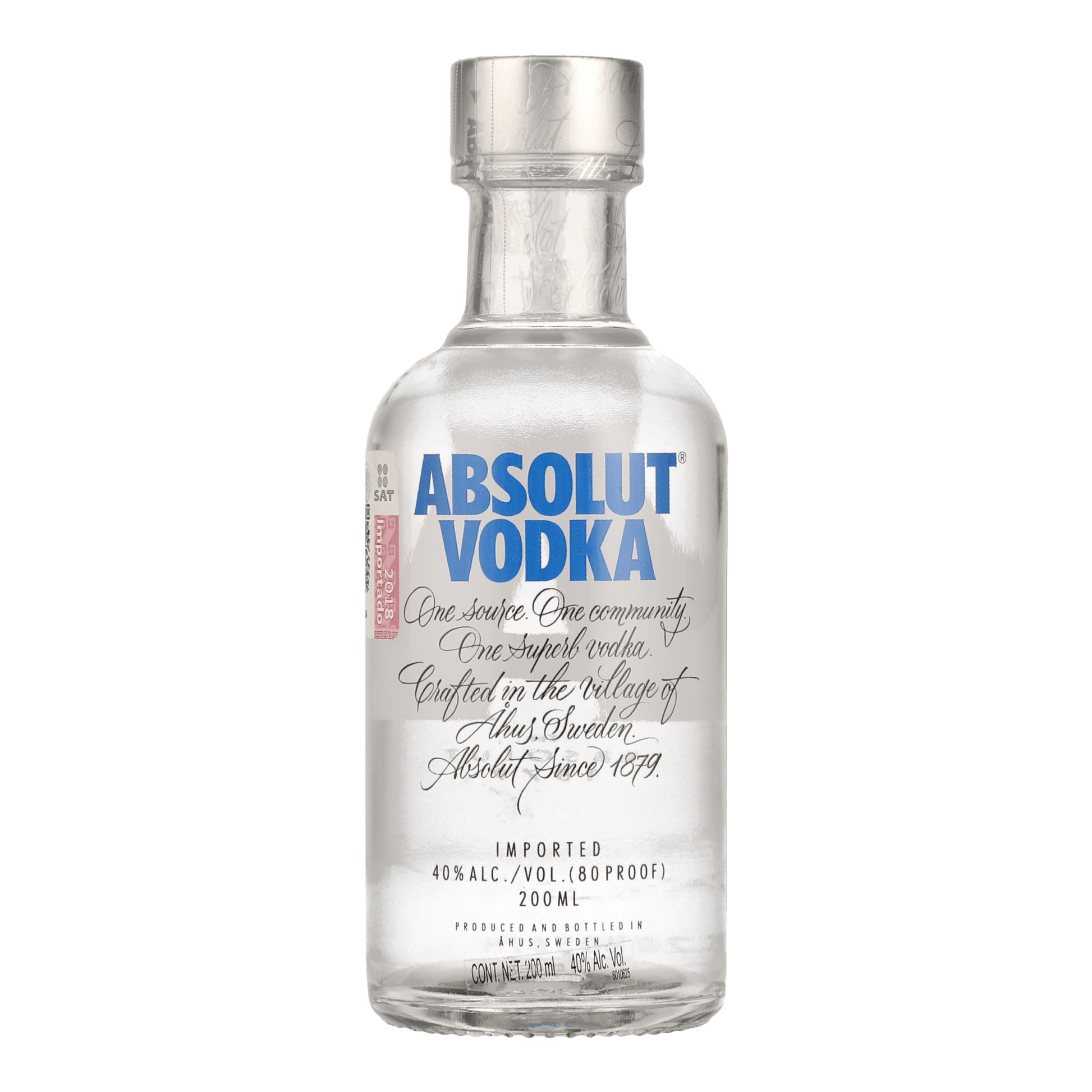 Vodka Absolut Original 200ml - La Escocesa