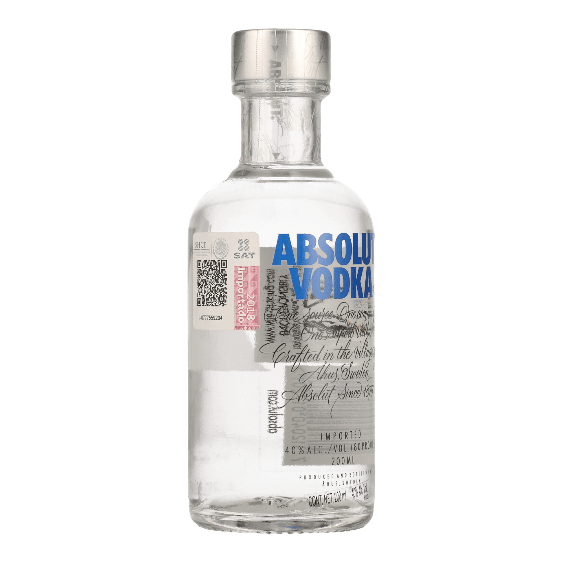 Vodka Absolut Original 200ml - La Escocesa