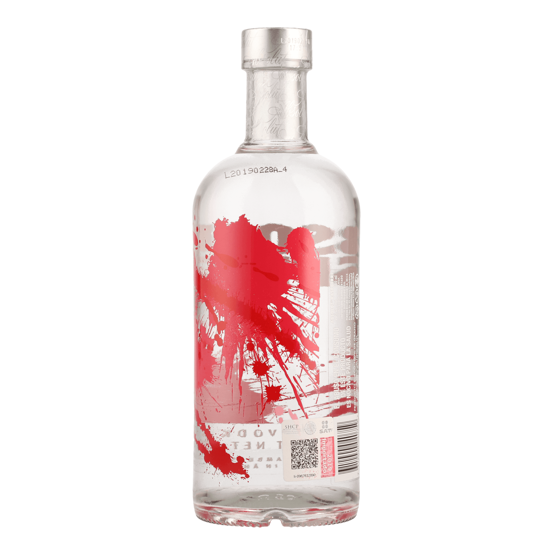 Vodka Absolut Raspberry 750ml - La Escocesa