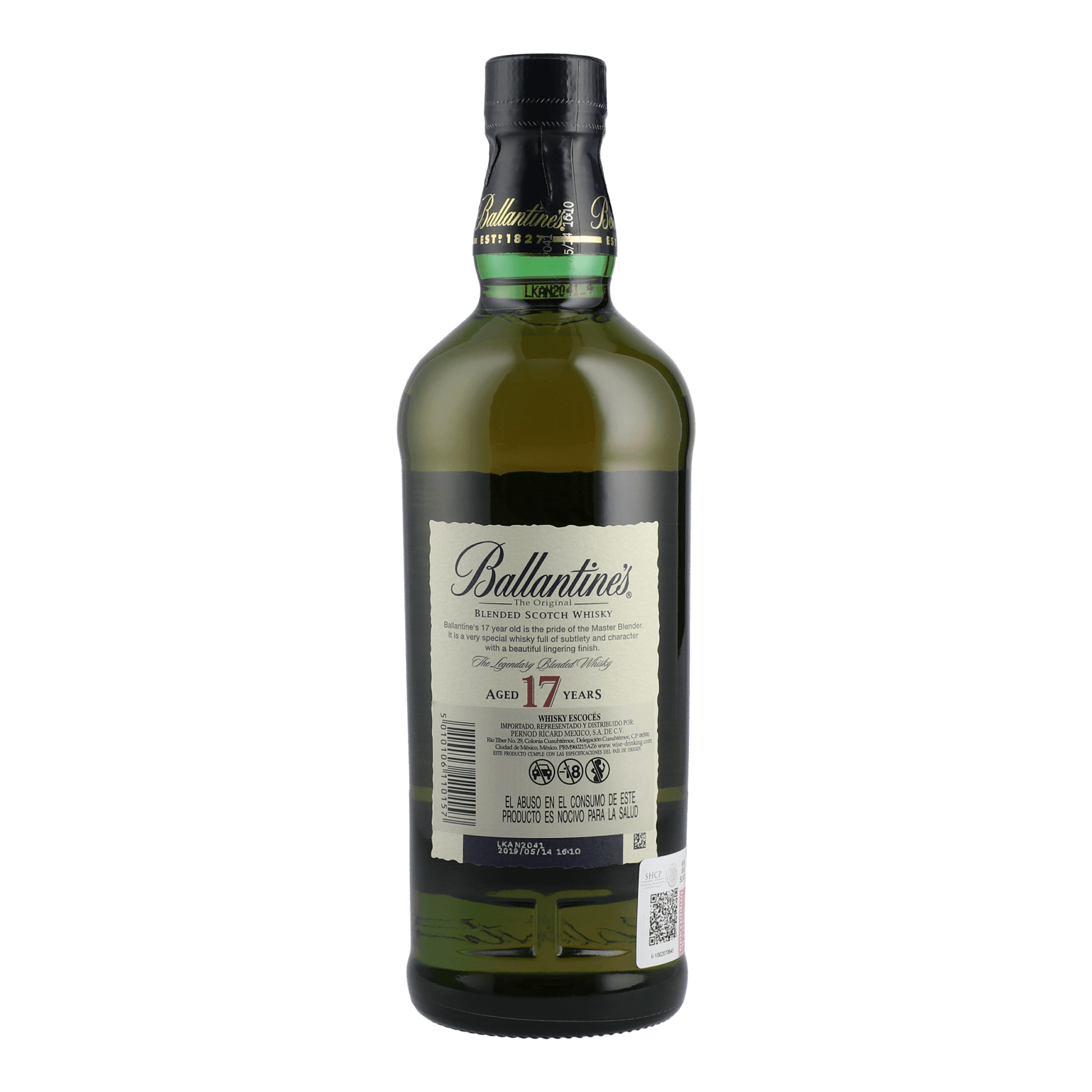 Whisky Ballantines 17 750ml - La Escocesa