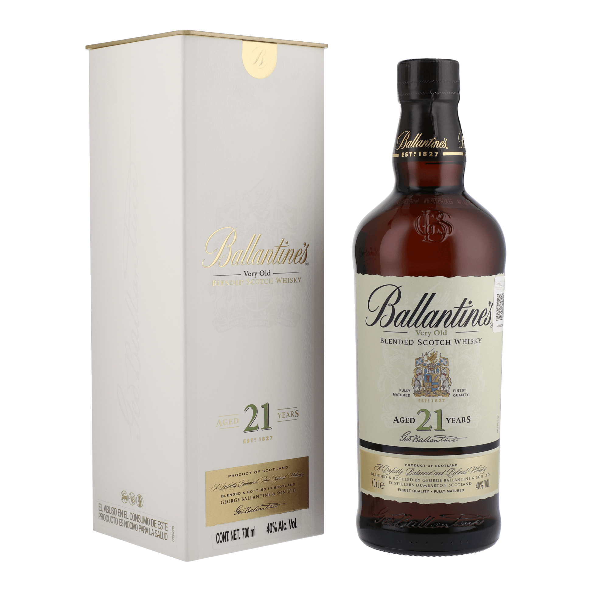 Whisky Ballantines 21Yo 700ml - La Escocesa