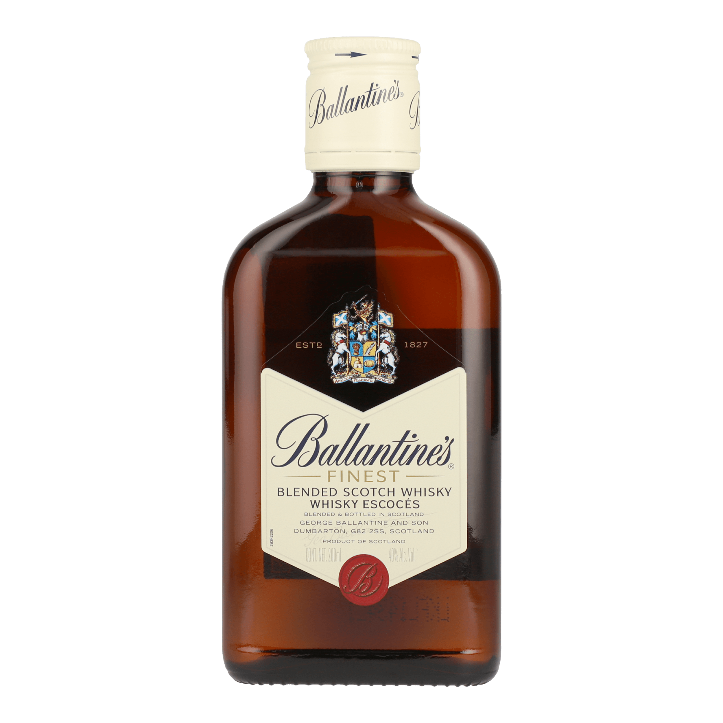 Ballantine’s Finest Whisky – 200ml Bottle of Classic Scotch Ballantine’s Finest Whisky – 200ml Bottle of Classic Scotch