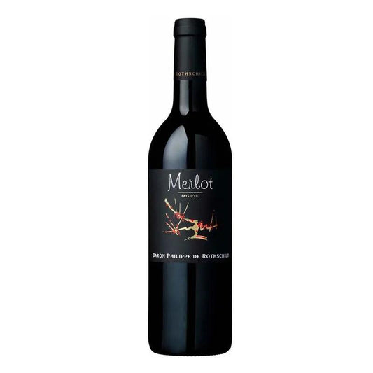 Languedoc - Roussillon Baron Philippe De Rothschild Merlot 6 / 750 Ml - La Escocesa