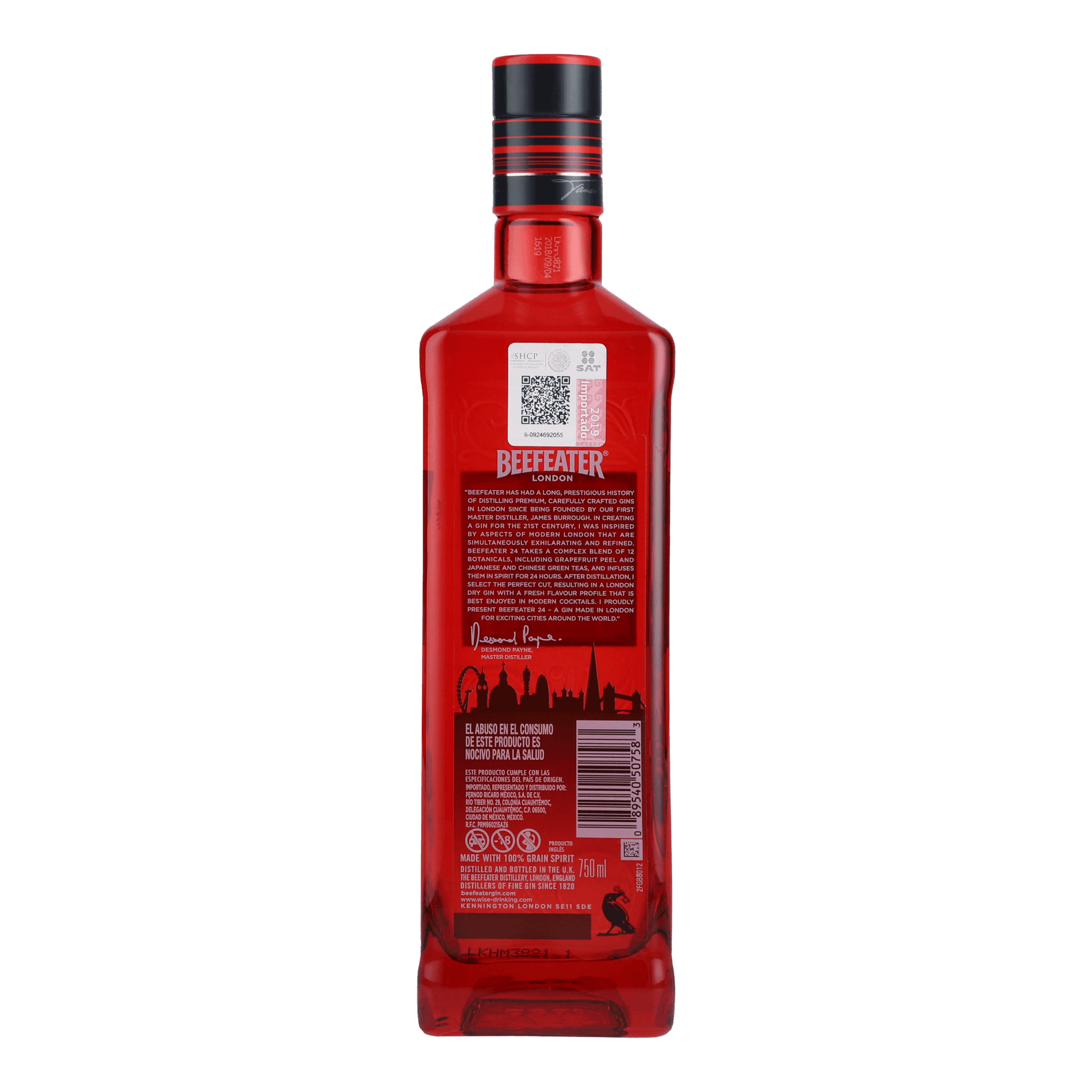 Gin Beefeater 24 750ml - La Escocesa