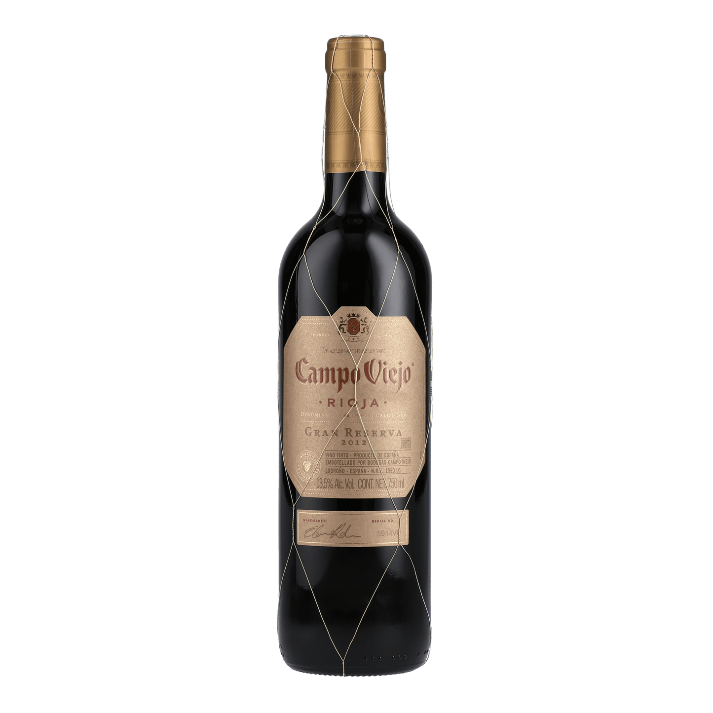 Vinos Importados Campo Viejo Gran Reserva 750ml - La Escocesa