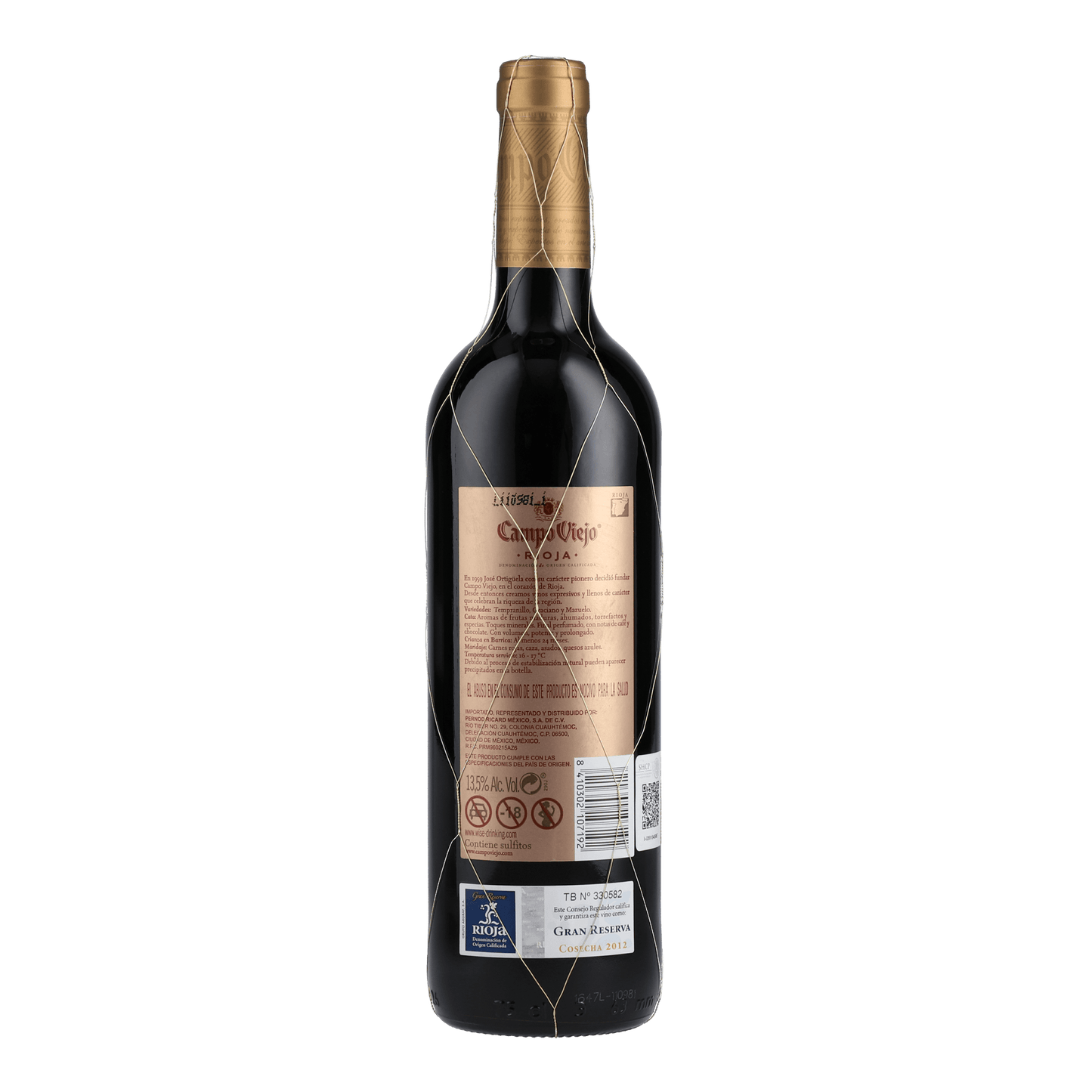 Vinos Importados Campo Viejo Gran Reserva 750ml - La Escocesa