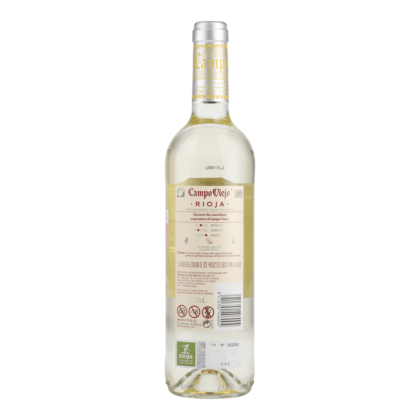 Vinos Importados Campo Viejo Semidulce 750ml - La Escocesa