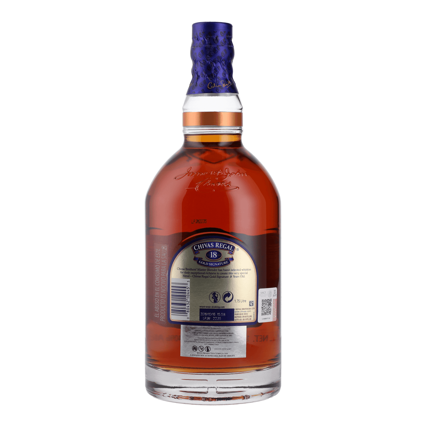 Whisky Chivas 18Yo 1750ml - La Escocesa