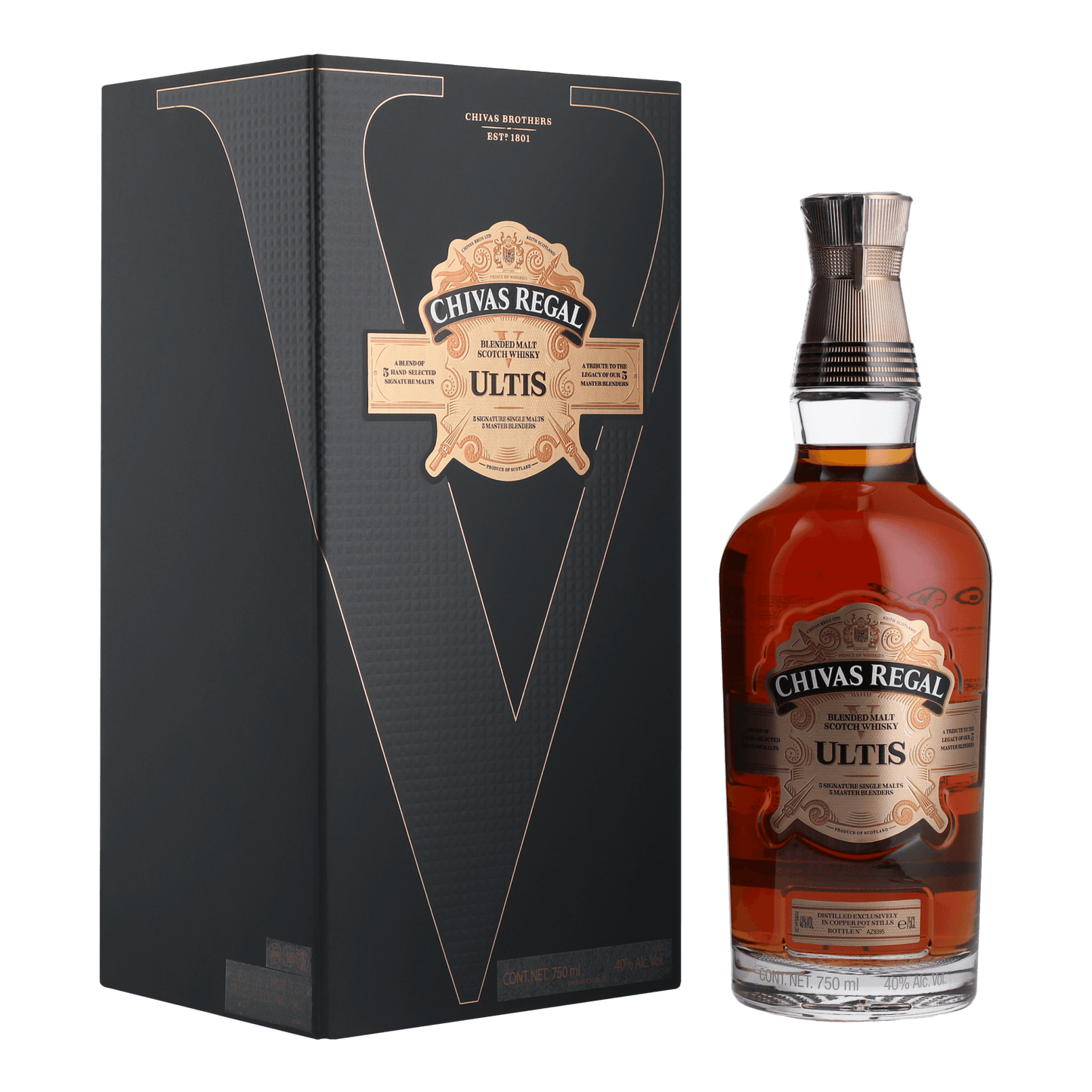 Whisky Chivas Ultis 750ml - La Escocesa