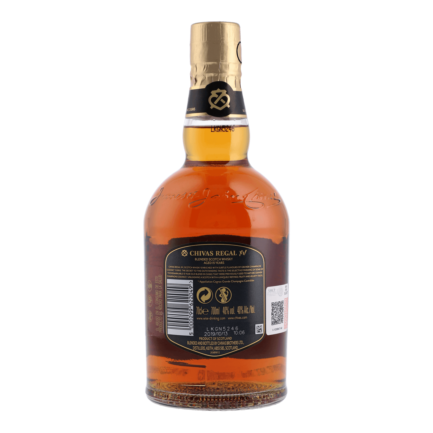 Whisky Chivas Xv 700ml - La Escocesa