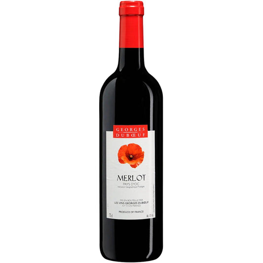 Languedoc - Roussillon Georges Duboeuf Merlot 12 / 750 Ml - La Escocesa