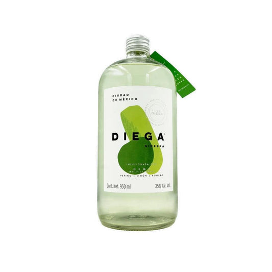 Ginebra Diega Verde 950 Ml - La Escocesa