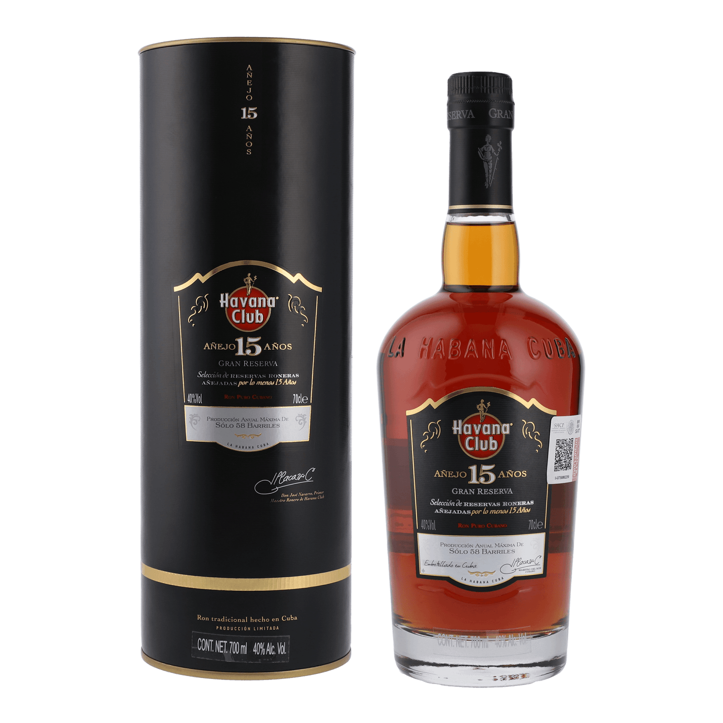 Ron Havana Club 15Yo 700ml - La Escocesa