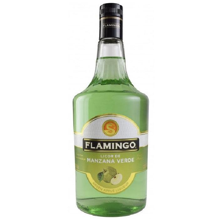 Flamingo Licor De Manzana Verde 1000ml - La Escocesa