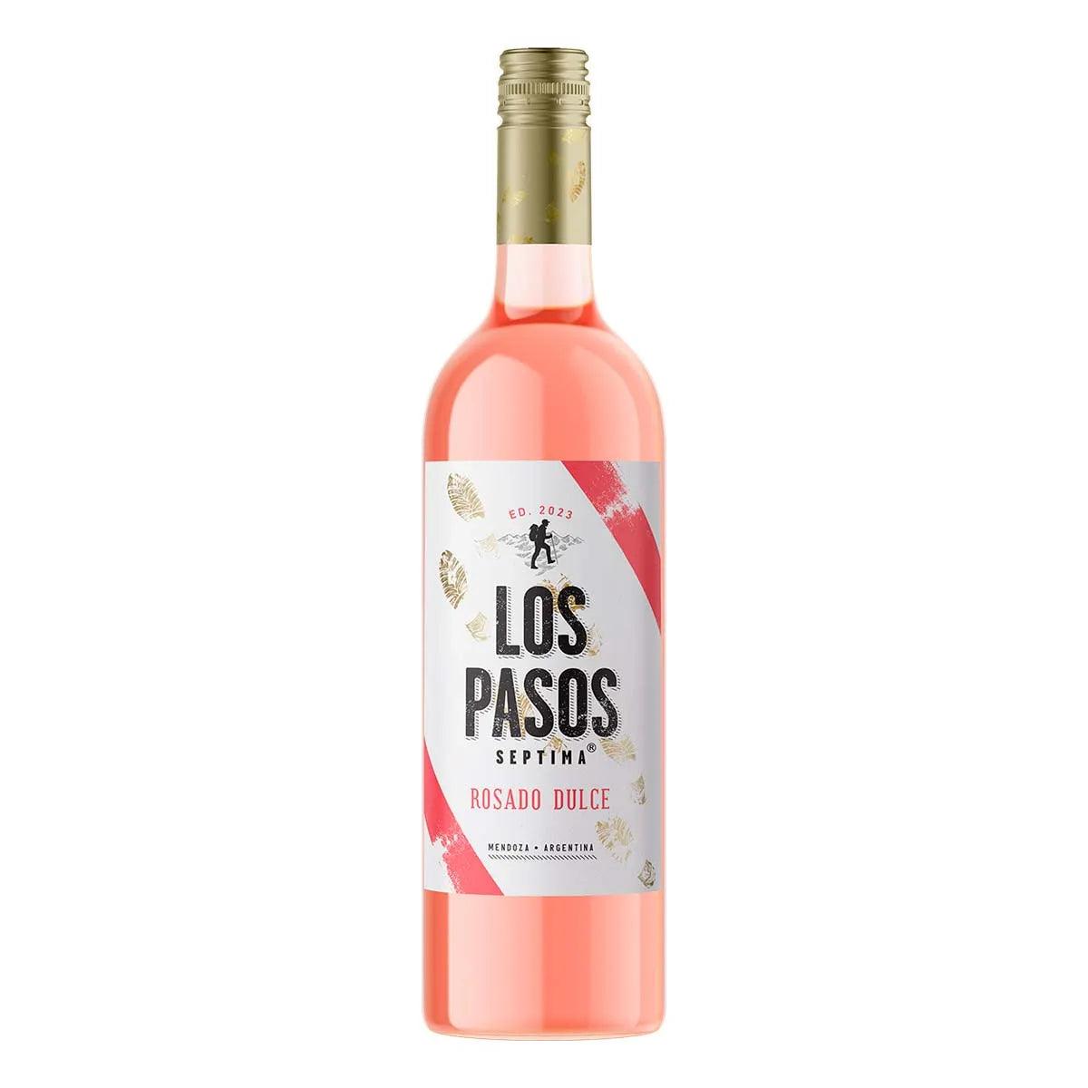 Los Pasos Rosado Dulce 750 ml - La Escocesa