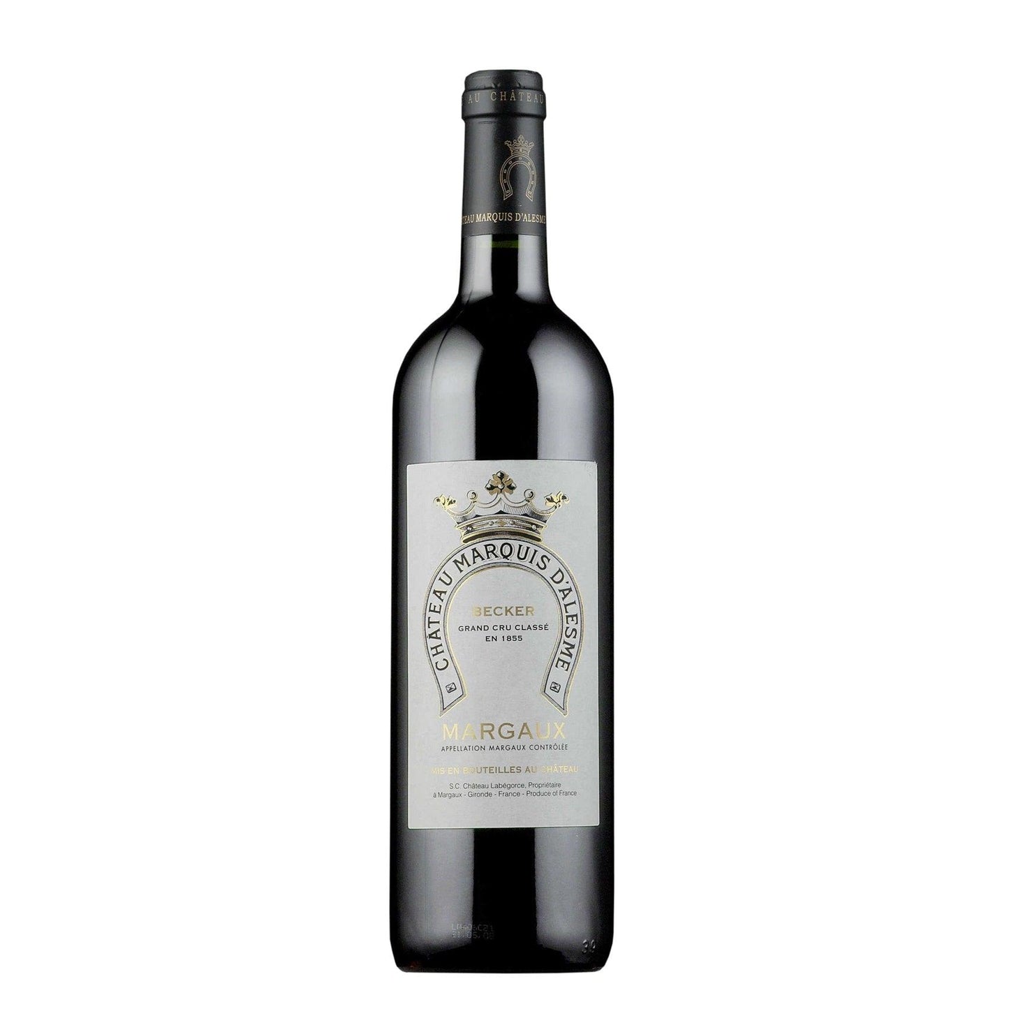 Bordeaux A.O.C. Margaux Chateau Marquis D’Alesme 1 / 1,500 Ml - La Escocesa