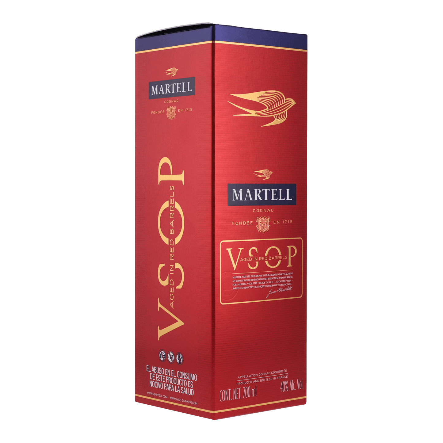 Cognac Martell Vsop R.Br 700ml - La Escocesa