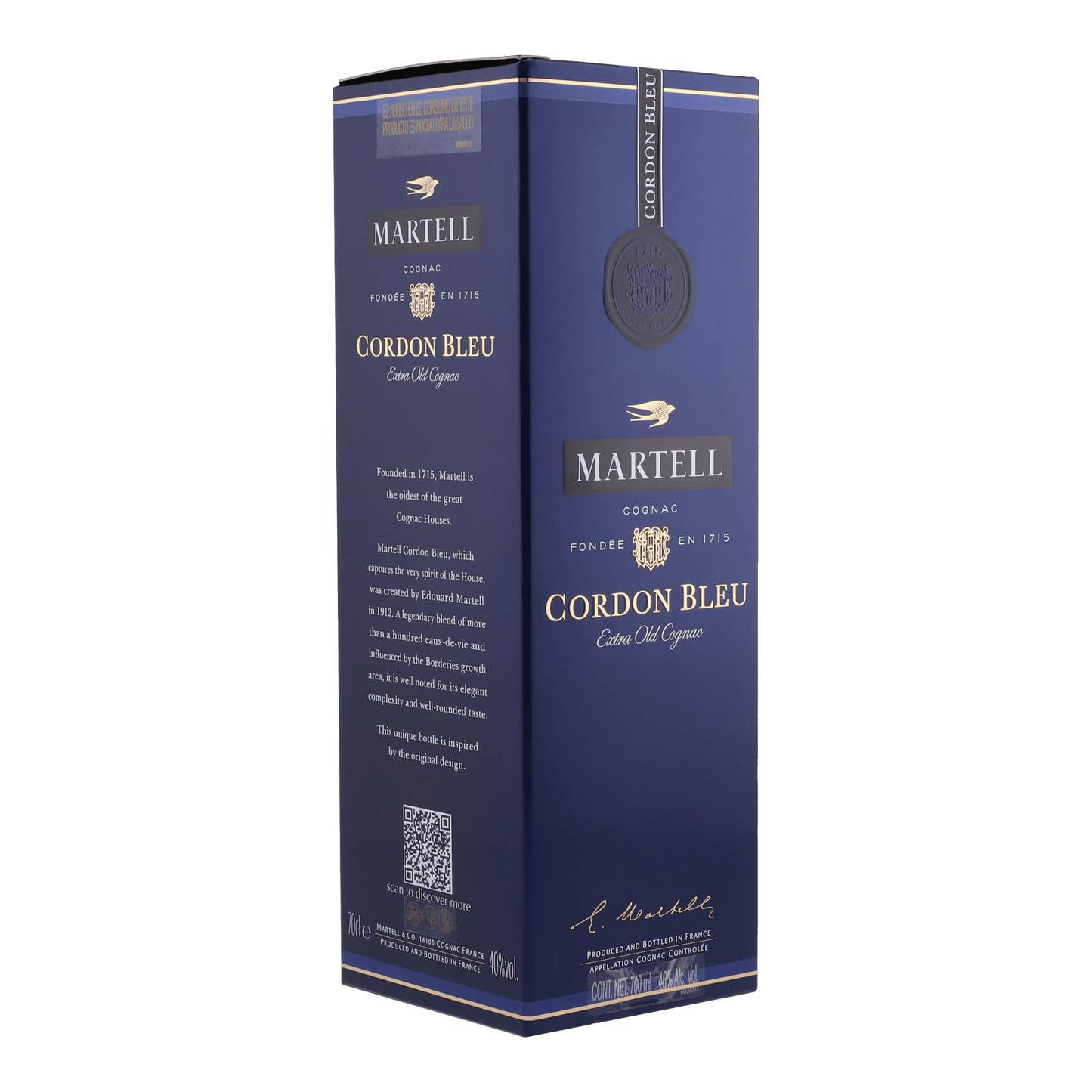 Cognac Martell Cordon Bleu 700ml - La Escocesa