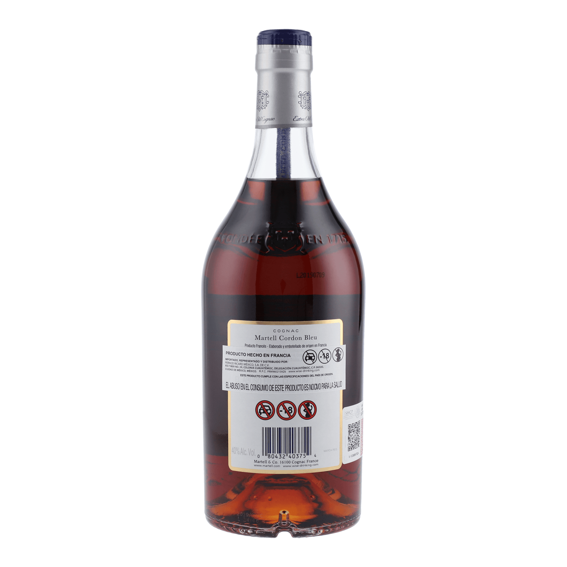 Cognac Martell Cordon Bleu 700ml - La Escocesa