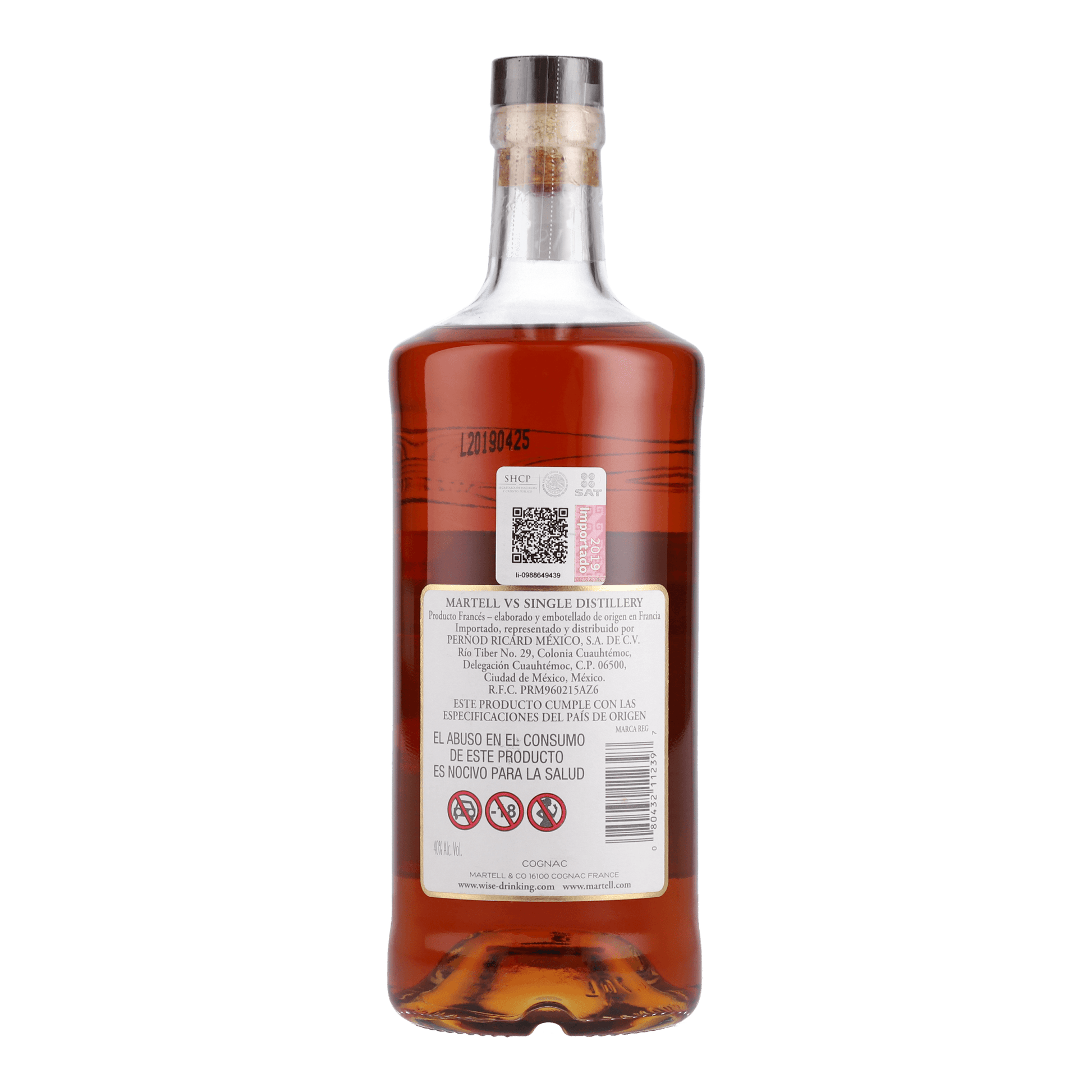 Cognac Martell Vs Sd 700ml - La Escocesa