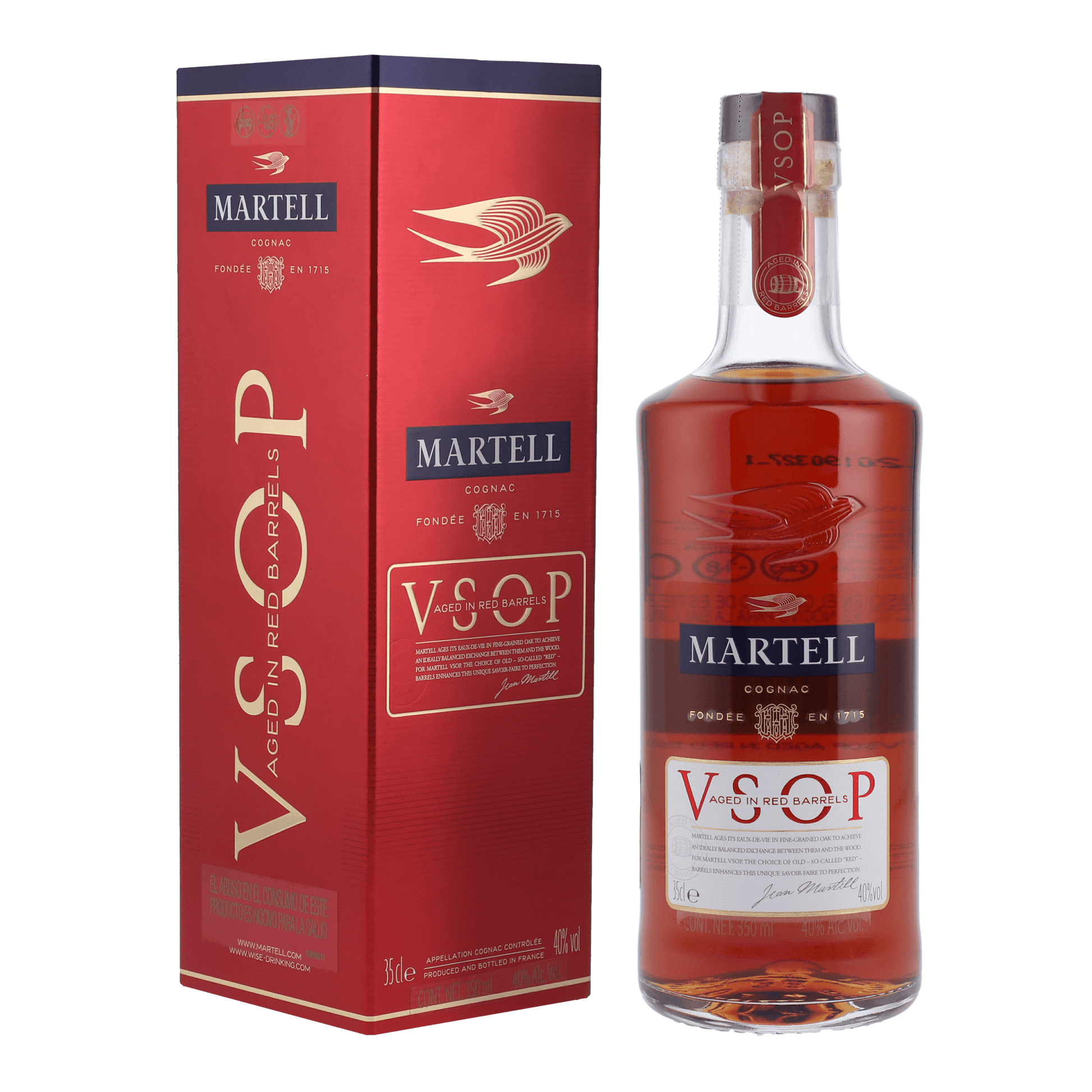 Cognac Martell Vsop R.Br 350ml - La Escocesa