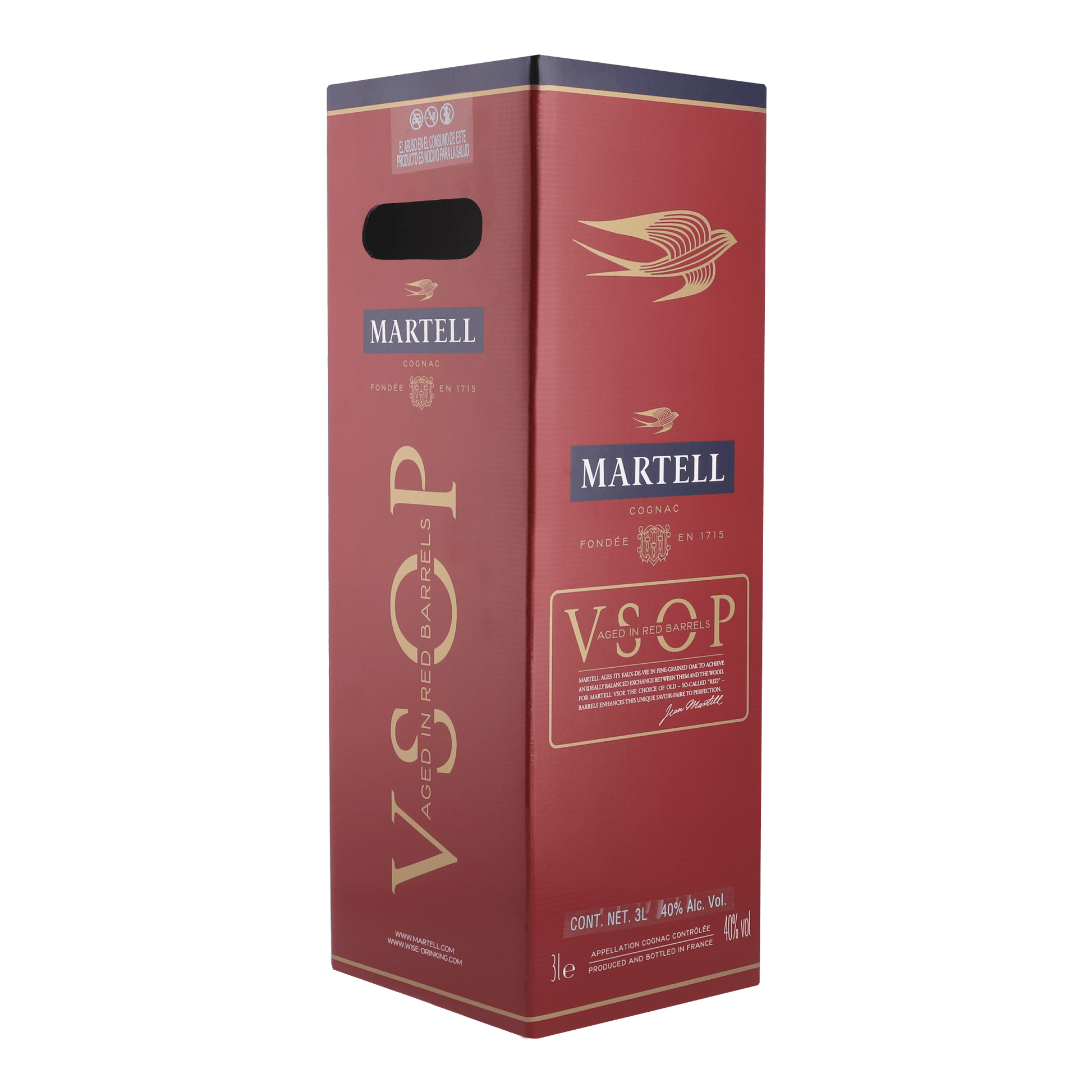 Cognac Martell Vsop R.Br 3000ml - La Escocesa