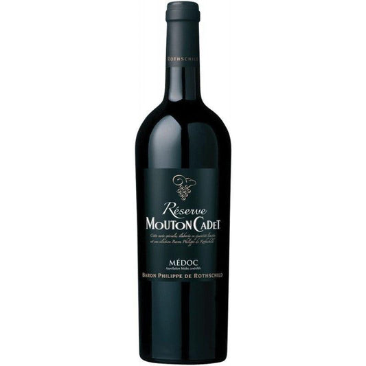 Bordeaux A.O.C. Médoc Mouton Cadet Reserve Medoc 12 / 750 Ml - La Escocesa