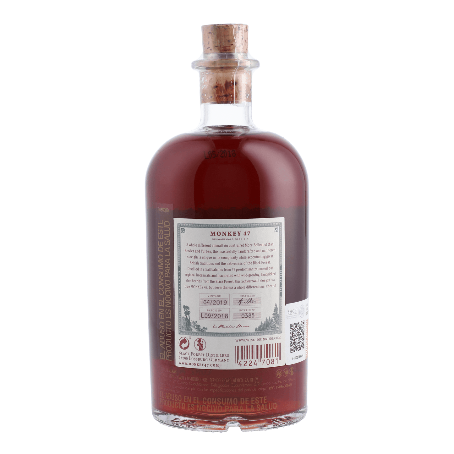 Gin Monkey 47 500ml - La Escocesa