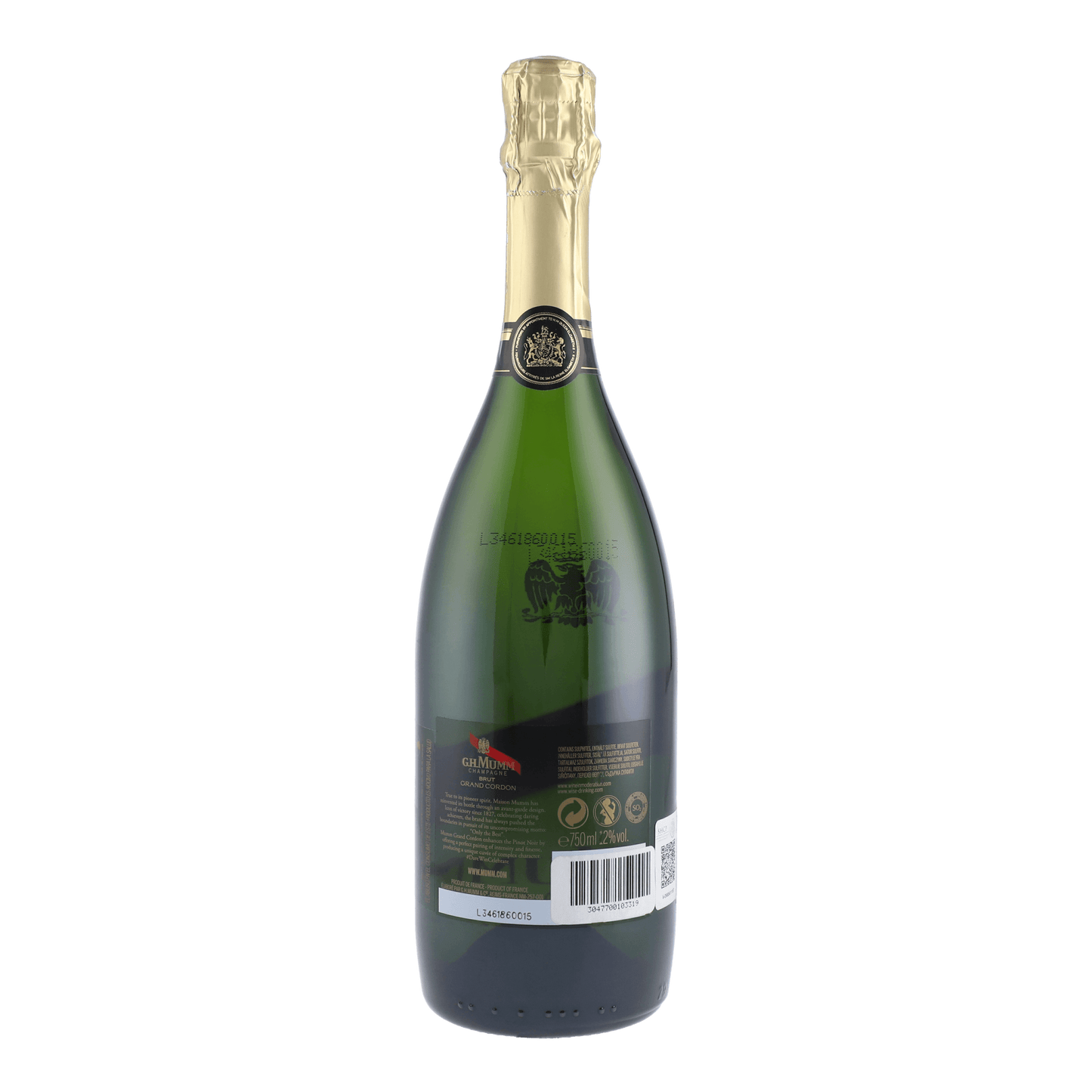 Champagne Mumm Grand Cordon 750ml – La Escocesa