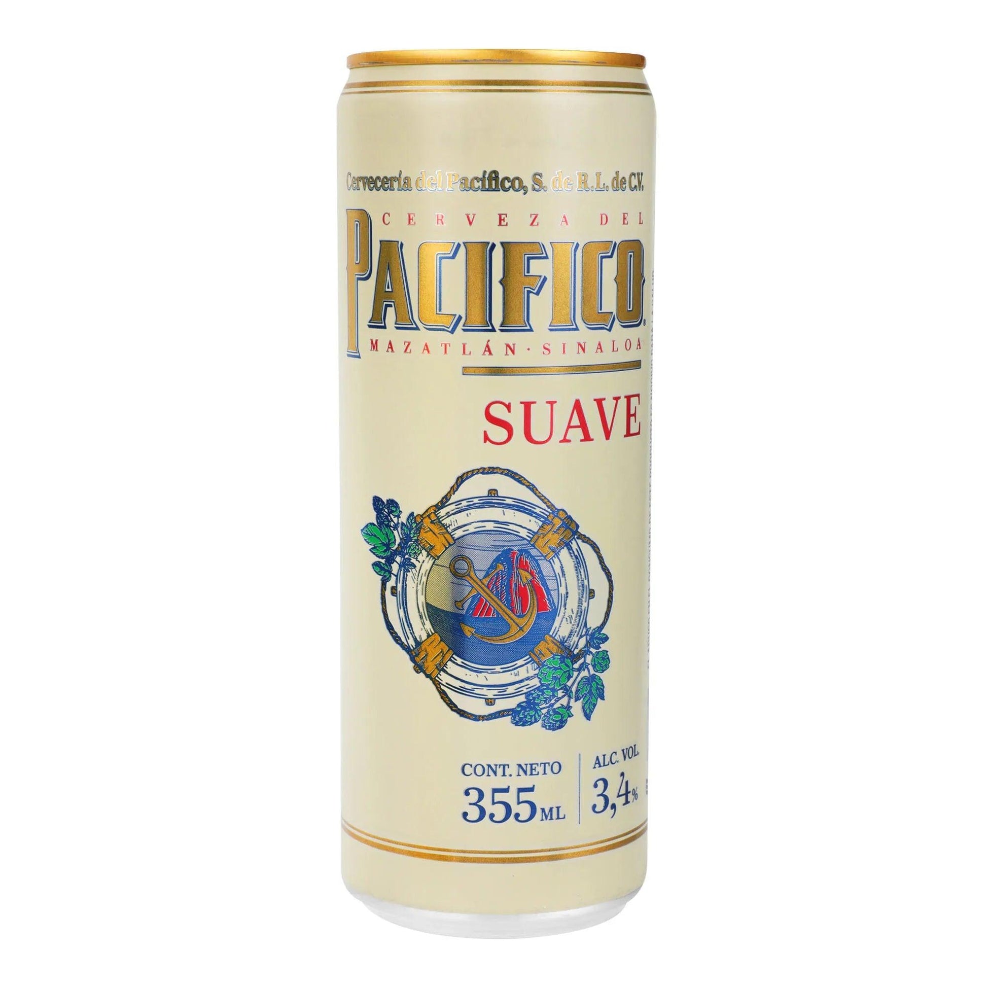 Cerveza Pacífico Suave 355 ml – Cerveza Clara y Ligera | La Escocesa