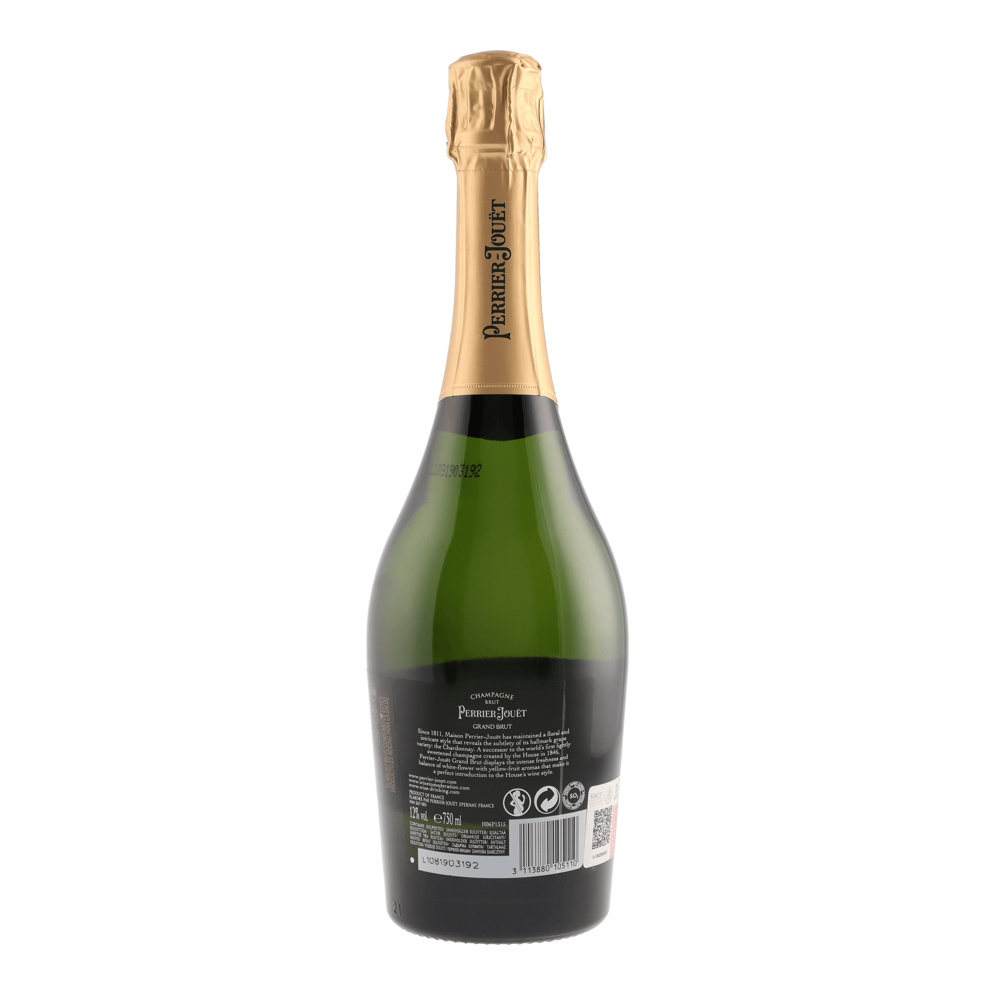 Champagne Perrier Jouet Grand Brut 750ml - La Escocesa