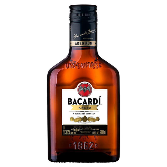 Ron Bacardi Añejo 200 Ml - La Escocesa