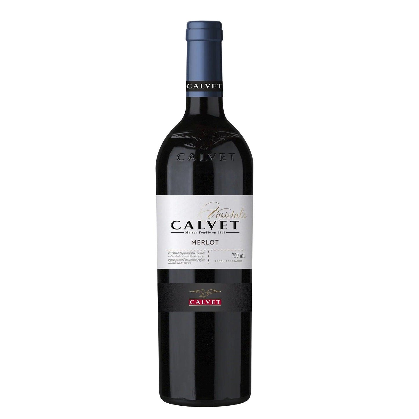 Languedoc - Roussillon Calvet Merlot 6 / 750 Ml - La Escocesa