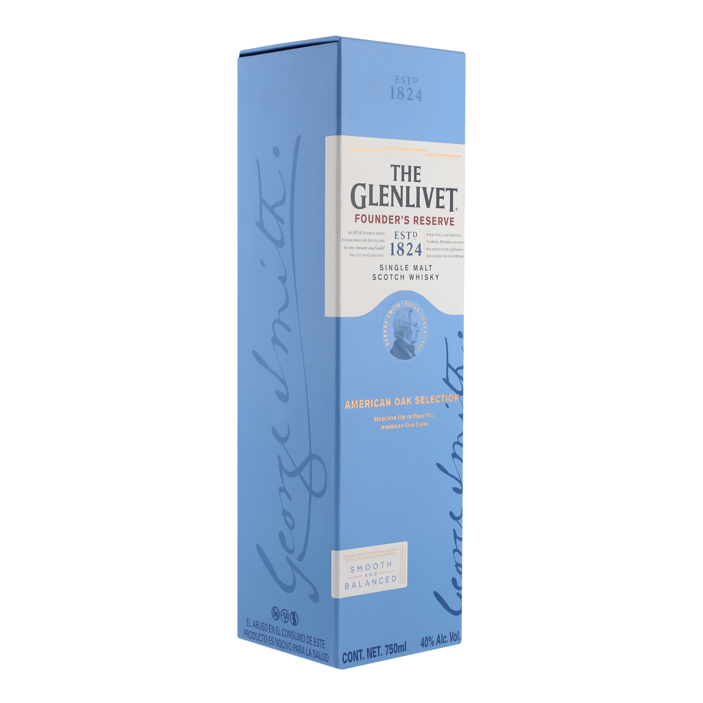 Whisky The Glenlivet Founders Reserve 750ml - La Escocesa