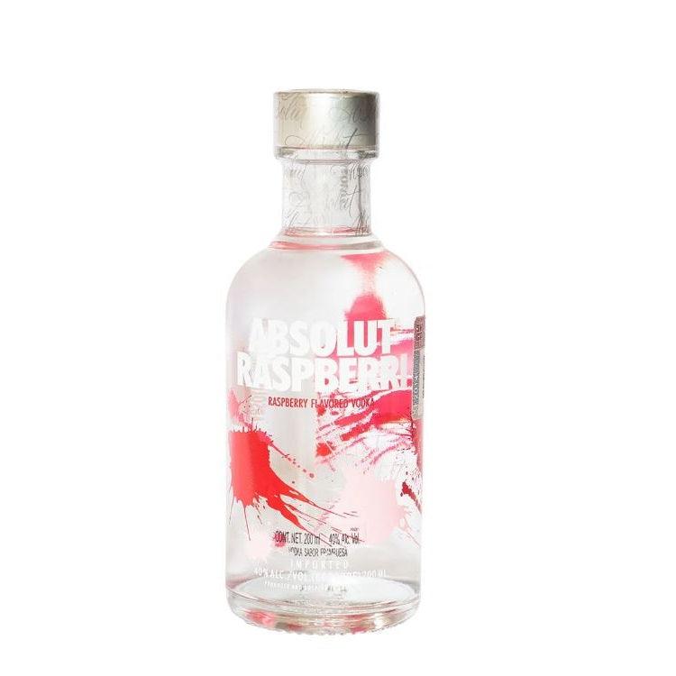 Vodka Absolut Raspberry 200 ml – Vodka Sabor Frambuesa | La Escocesa