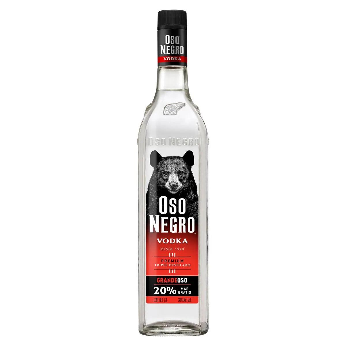 Vodka Oso Negro Alc Vol 1,2L 19 - La Escocesa