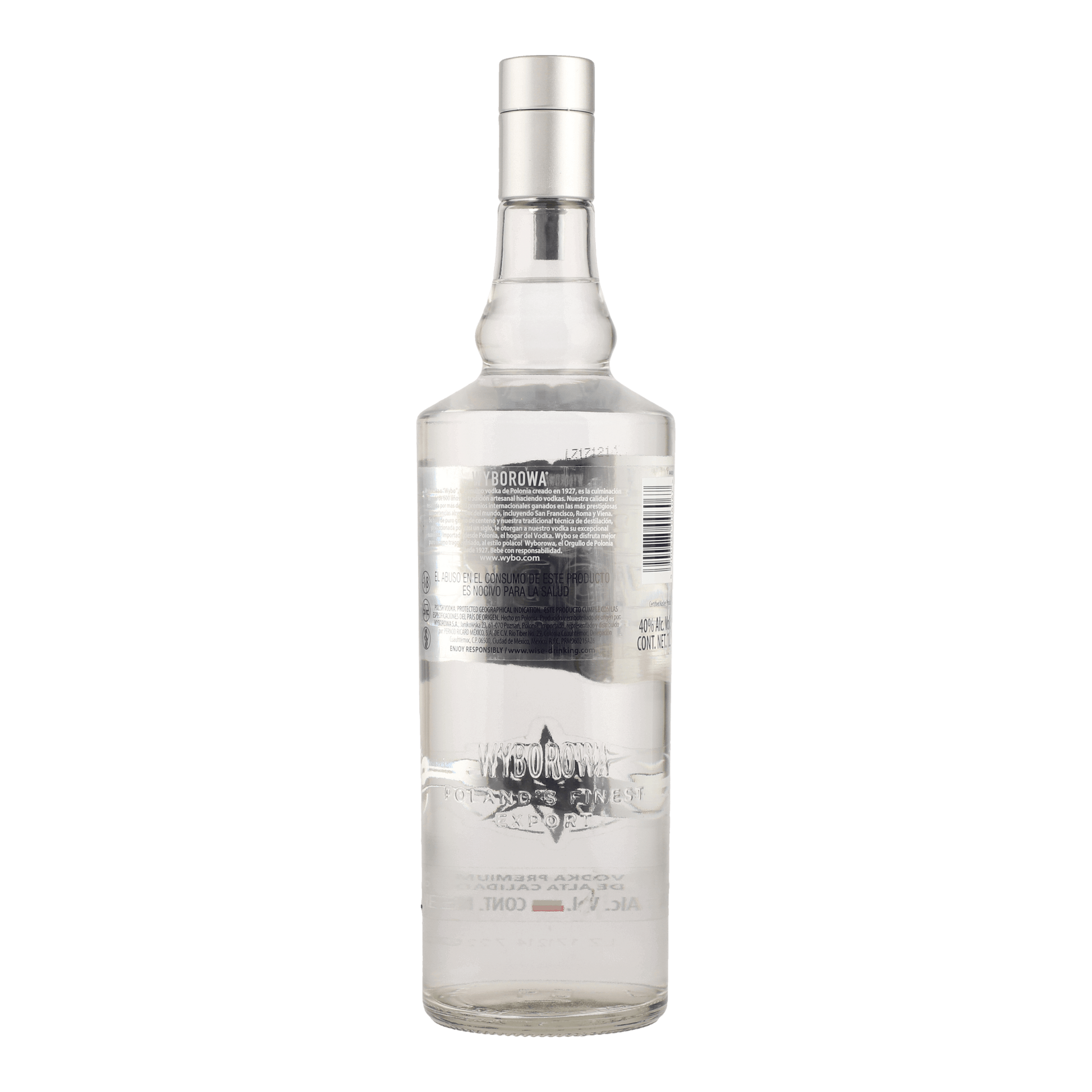 Vodka Wyborowa 1000ml - La Escocesa