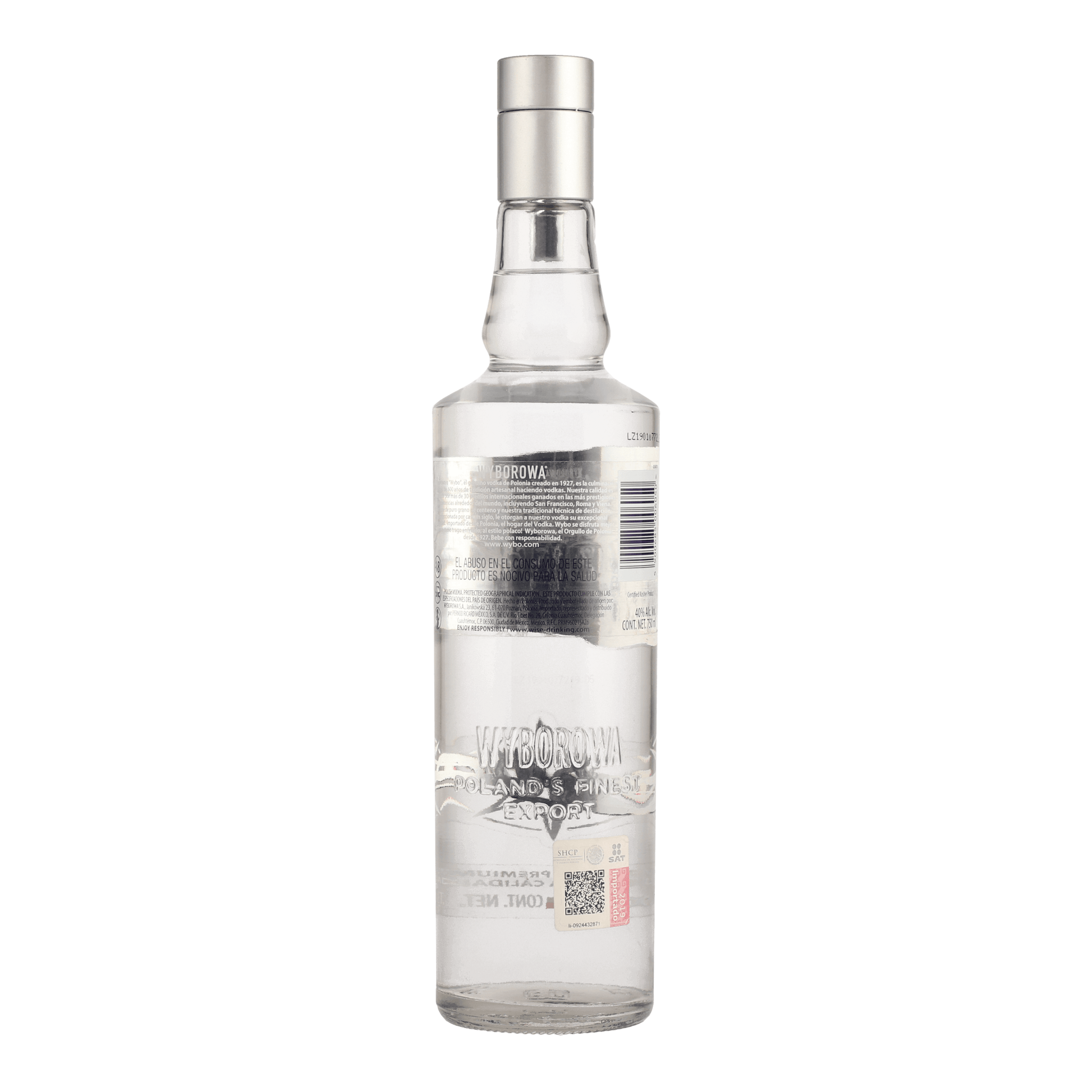 Vodka Wyborowa 750ml - La Escocesa